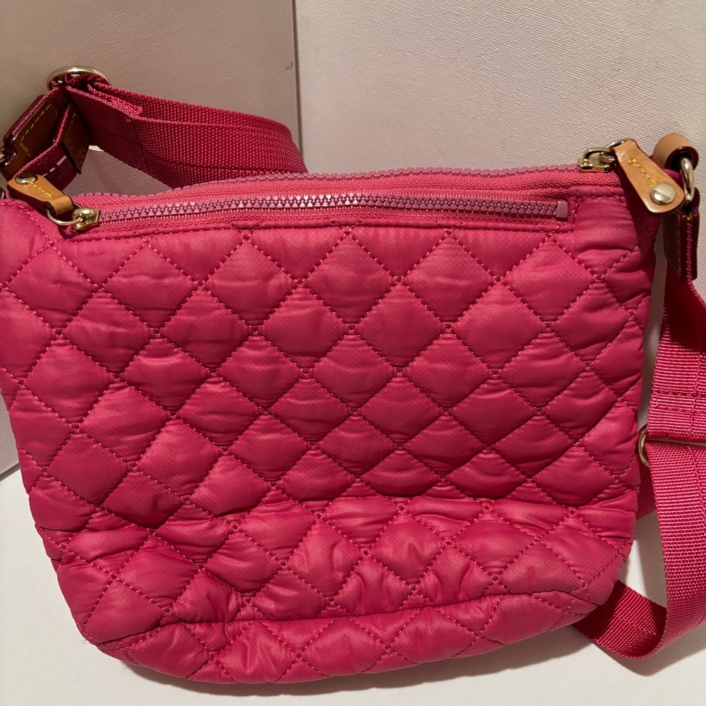 MZ Wallace Raspberry Metro Scout Crossbody Deluxe - Picture 3 of 14